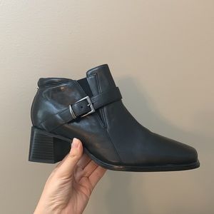 St. John’s Bay Genuine Leather Heeled Boots